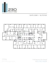 230 Peachtree St NW, Atlanta, GA for lease Site Plan- Image 1 of 1