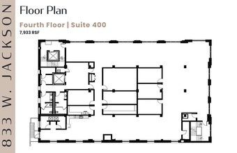 833 W Jackson Blvd, Chicago, IL for lease Site Plan- Image 1 of 6