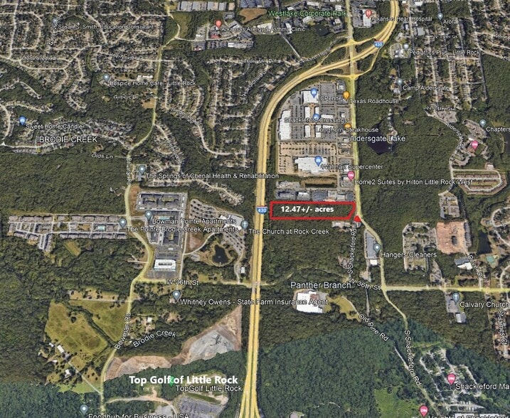 3000 Shackleford, Little Rock, AR for sale - Aerial - Image 1 of 7