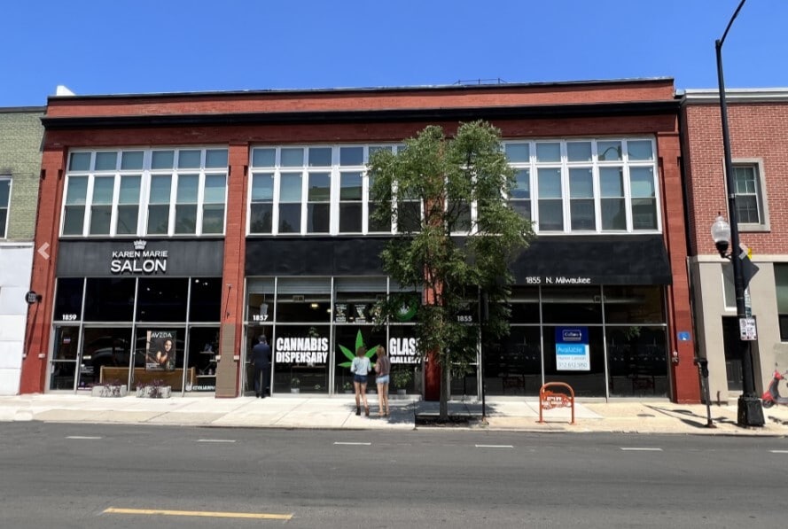 1855-1859 N Milwaukee Ave, Chicago, IL for lease Building Photo- Image 1 of 4