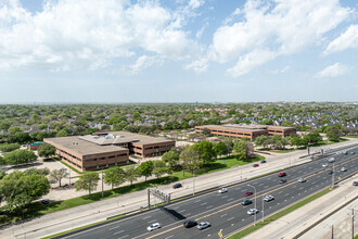 18583 N Dallas Pky, Dallas, TX - aerial  map view