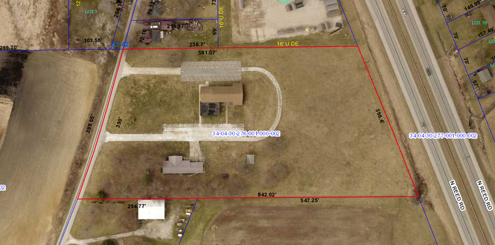 1518 Faith Rd, Kokomo, IN for sale - Aerial - Image 1 of 1