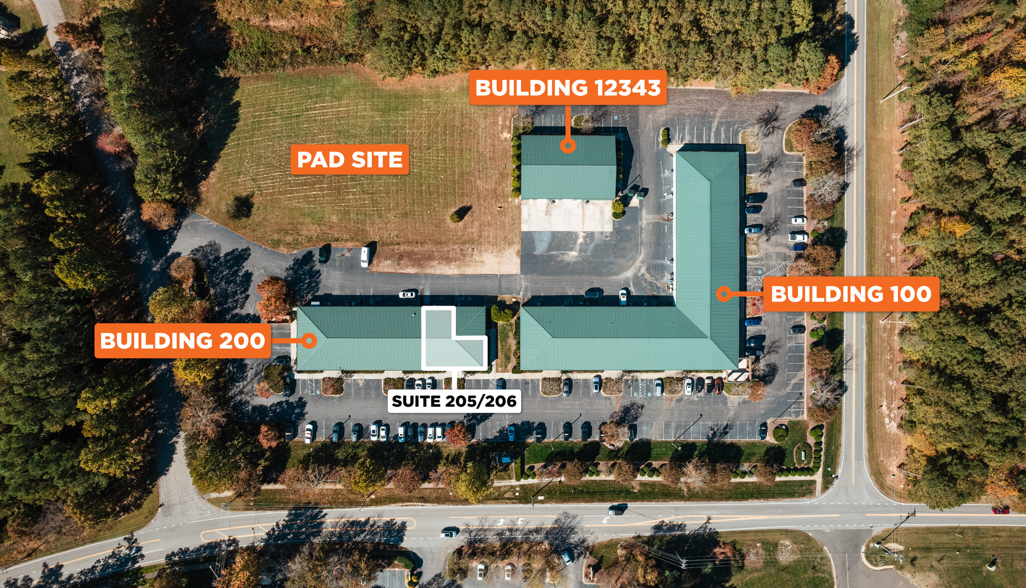 12339 Wake Union Church Rd, Wake Forest, NC for lease Aerial- Image 1 of 19