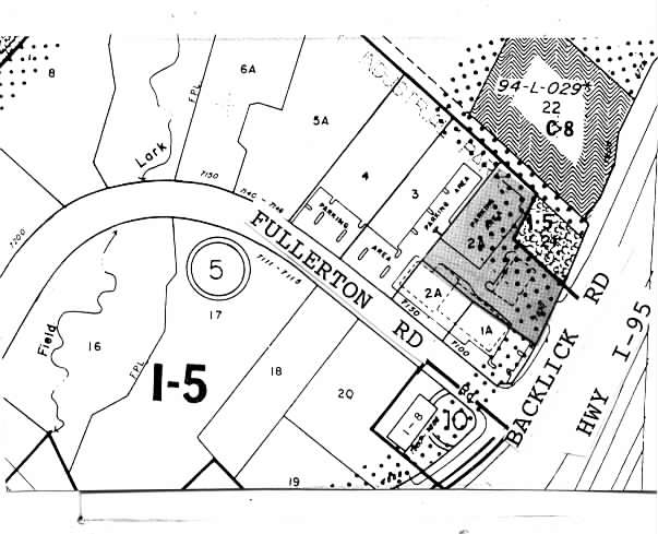 7830 Backlick Rd, Springfield, VA for lease - Plat Map - Image 3 of 10