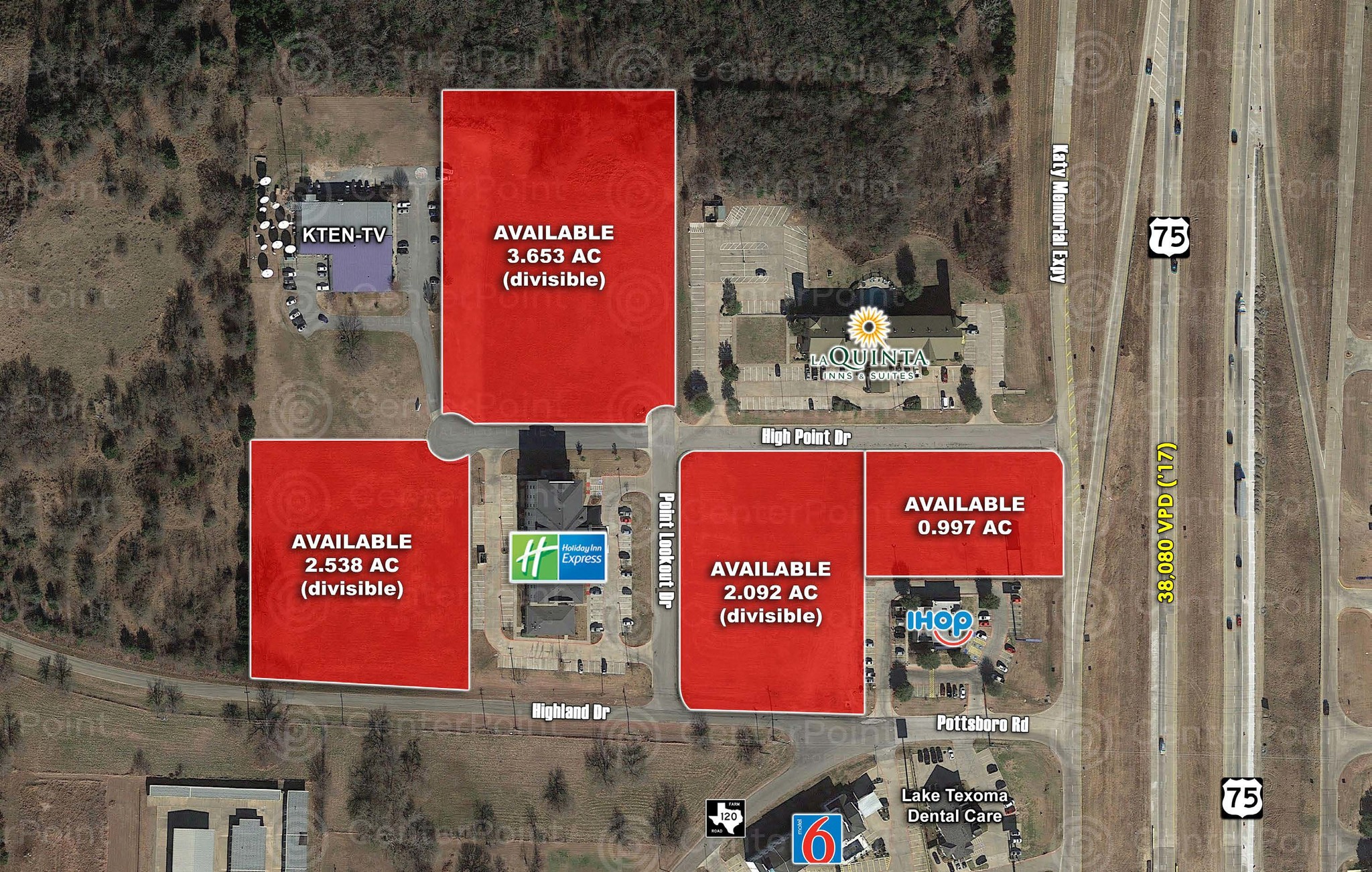 Highway 75, Denison, TX for sale Site Plan- Image 1 of 1