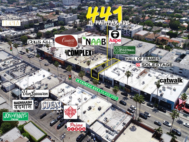 441 N Fairfax Ave, Los Angeles, CA for lease - Building Photo - Image 3 of 5