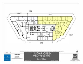 1 Sugar Creek Center Blvd, Sugar Land, TX for lease Floor Plan- Image 1 of 1