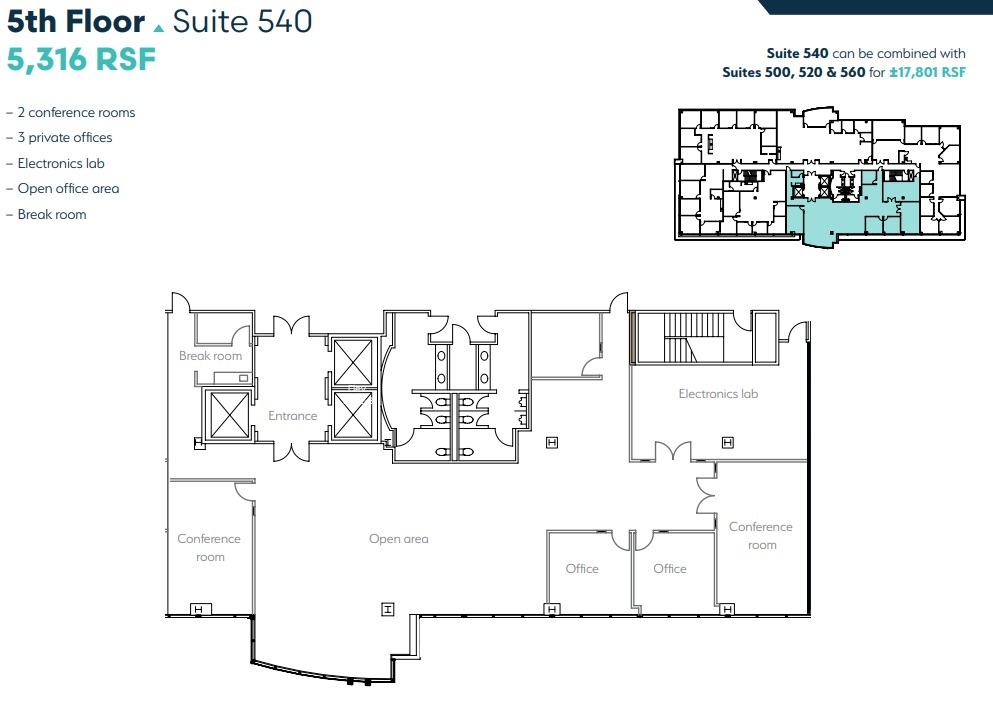 10920 Via Frontera, San Diego, CA for lease Floor Plan- Image 1 of 5