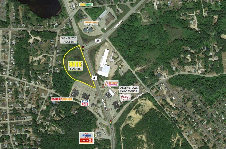 Rt 3 and Rt 28, Allenstown, NH 03275