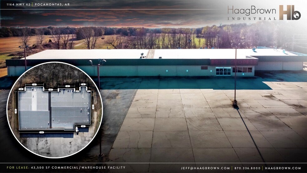1164 Highway 62 W, Pocahontas, AR for lease - Building Photo - Image 2 of 3
