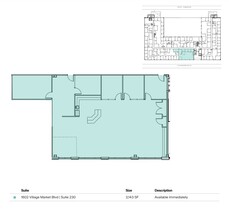 1602 Village Market Blvd SE, Leesburg, VA for lease Floor Plan- Image 1 of 1