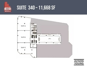 1801 Rockville Pike, Rockville, MD for lease Floor Plan- Image 1 of 1