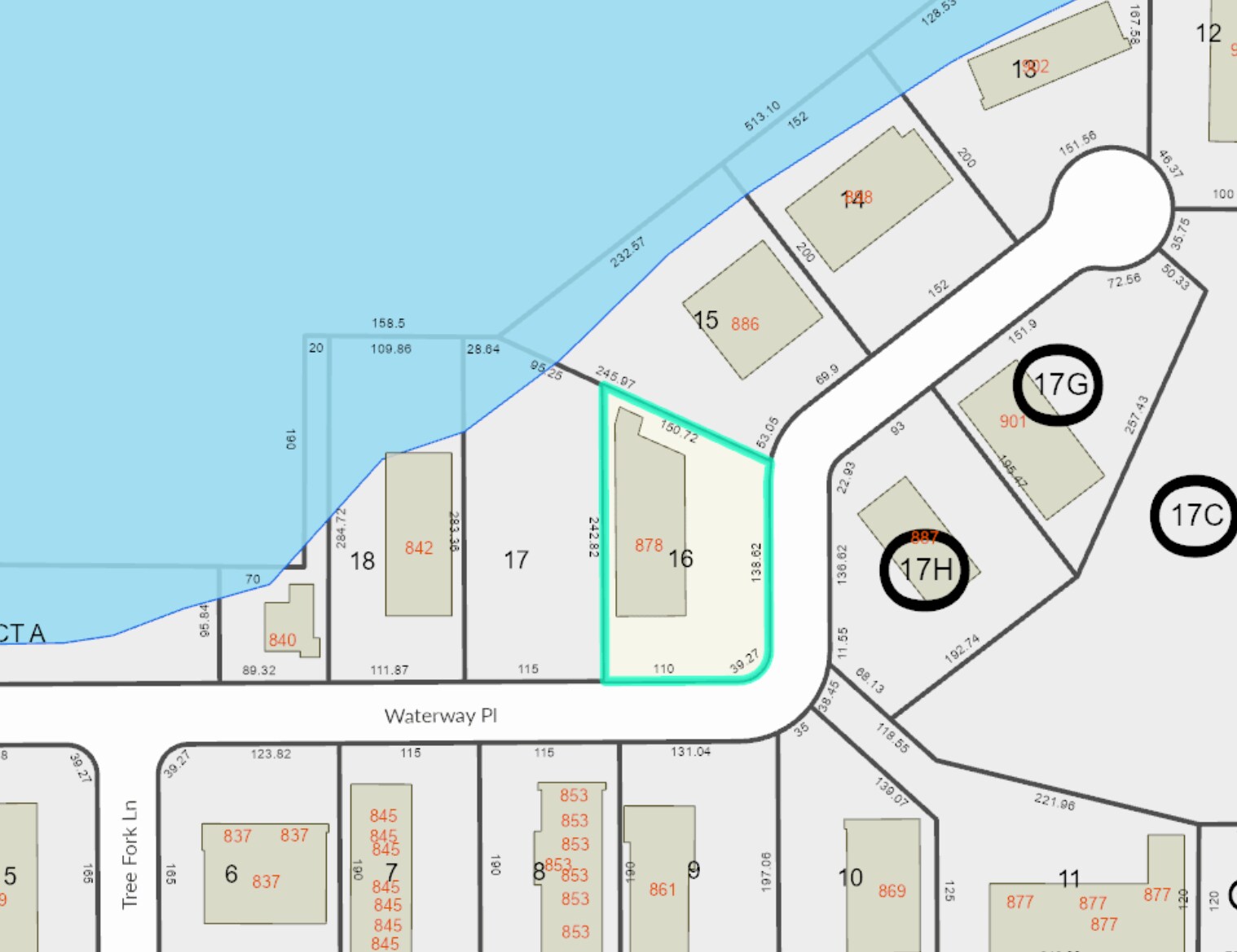 878 Waterway Pl, Longwood, FL for lease Map- Image 1 of 13