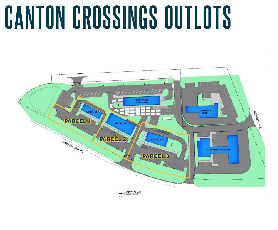 Canton Center Road, Canton, MI for lease Site Plan- Image 1 of 2