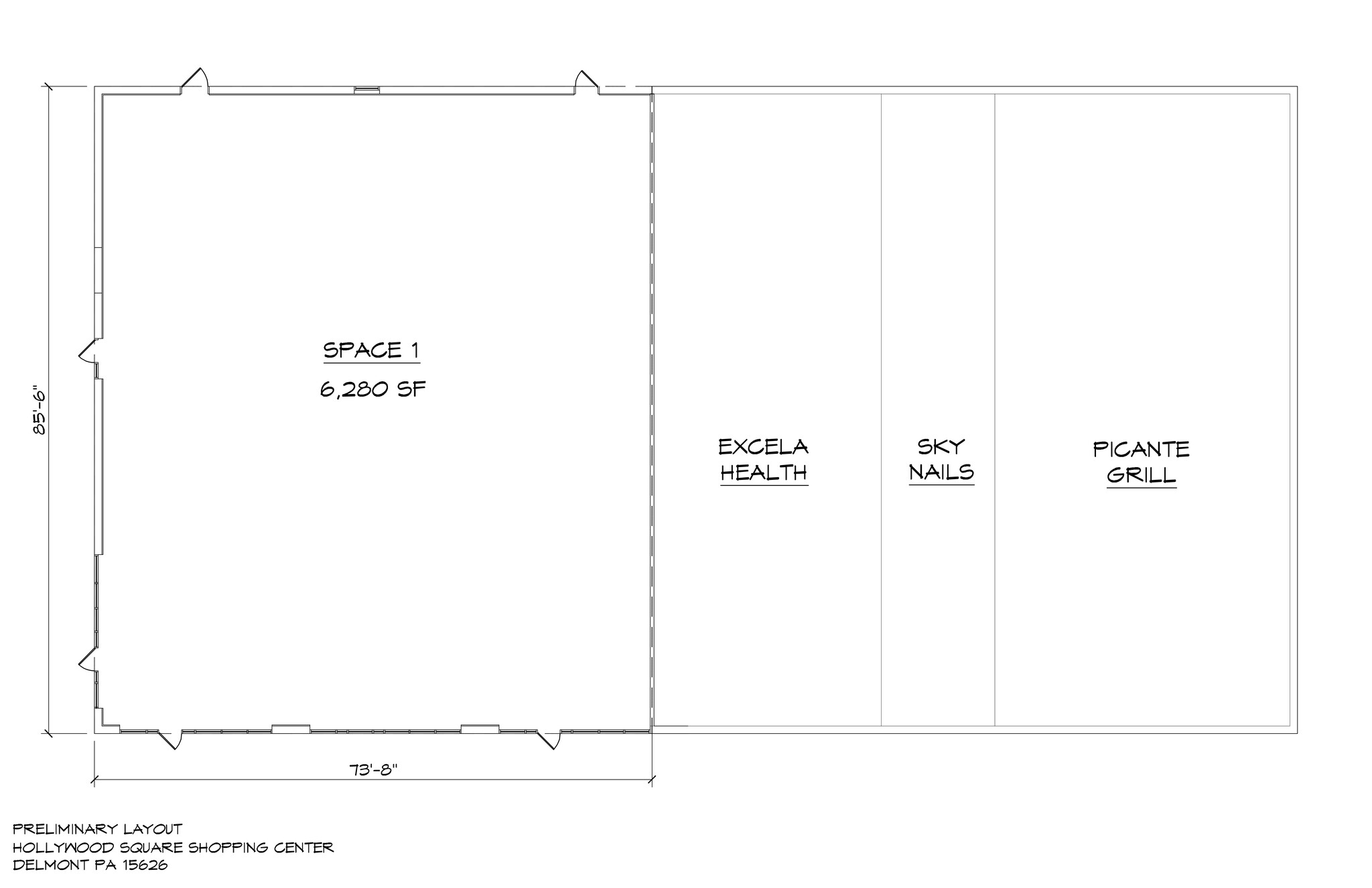 6543 Route 22, Delmont, PA 15626 - The Shops at Hollywood Square | LoopNet