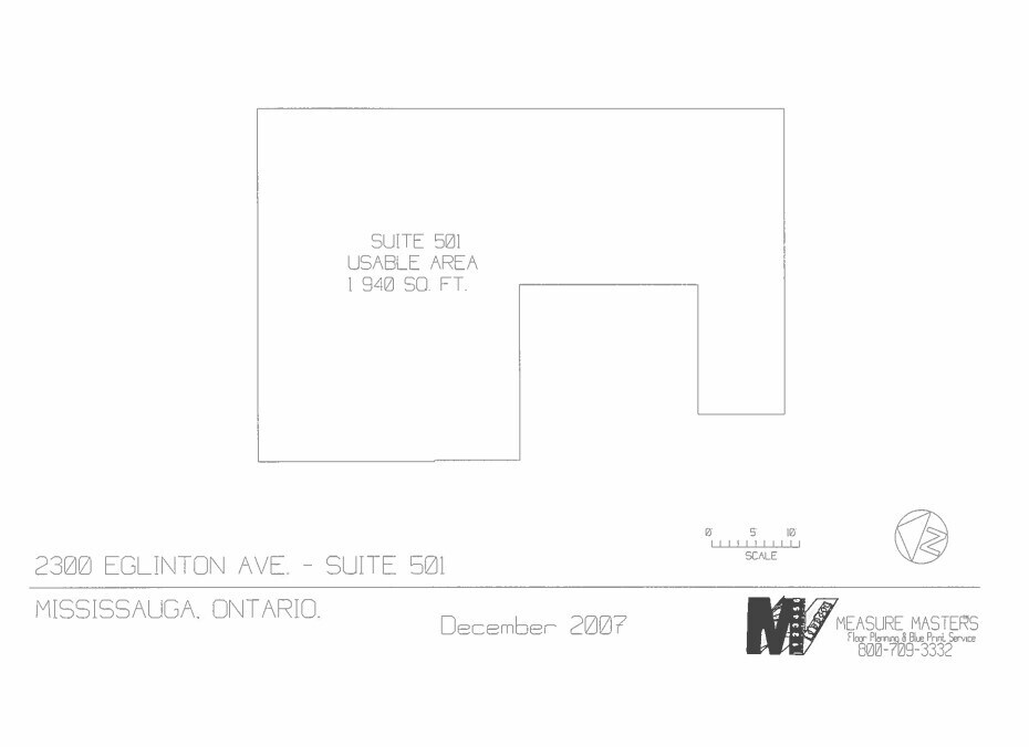 2300 Eglinton Ave W, Mississauga, ON for lease Floor Plan- Image 1 of 1
