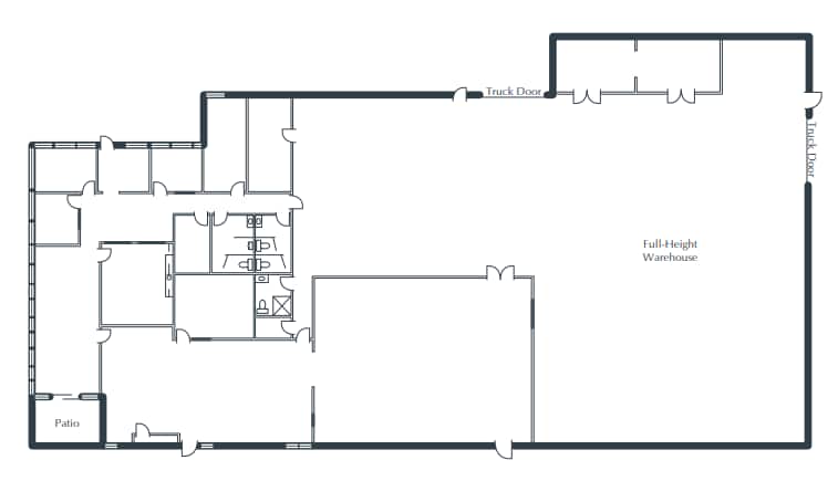 17809 Gillette Ave, Irvine, CA for lease Floor Plan- Image 1 of 1