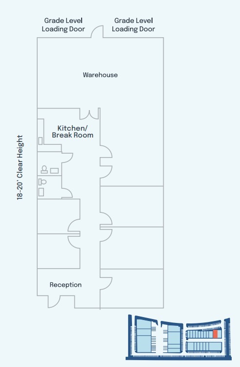 13741 Danielson St, Poway, CA for lease Floor Plan- Image 1 of 2