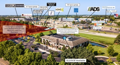4640 Trueman Blvd, Hilliard, OH - AERIAL  map view
