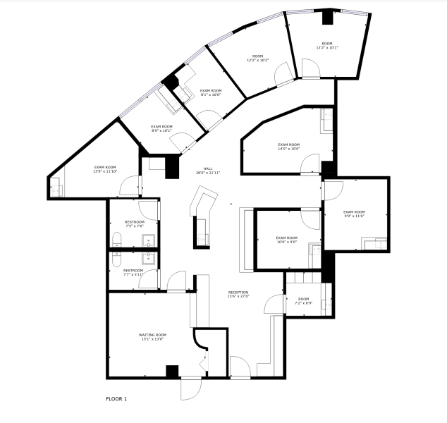 361 Hospital Rd, Newport Beach, CA for lease Floor Plan- Image 1 of 1