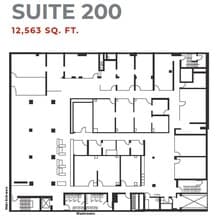 543-547 Yonge St, Toronto, ON for lease Floor Plan- Image 1 of 7