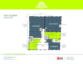 1801 N Lamar St, Dallas, TX for lease Floor Plan- Image 1 of 2