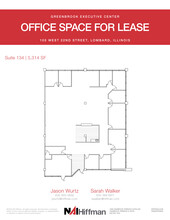 200 W 22nd St, Lombard, IL for lease Floor Plan- Image 1 of 1