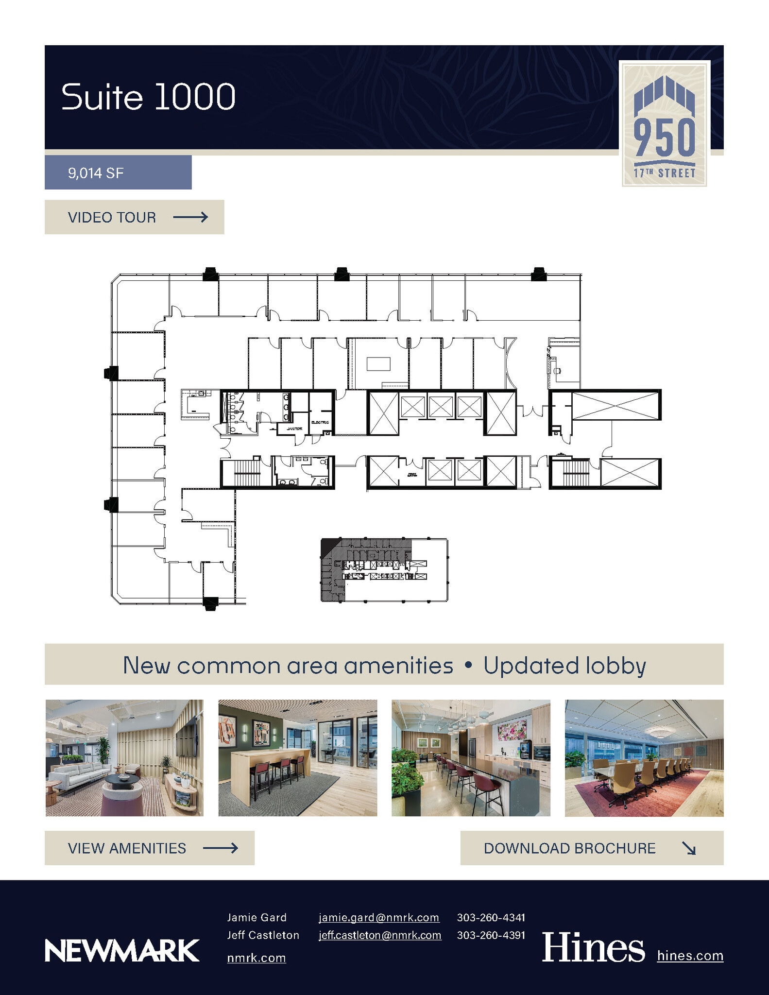 950 17th St, Denver, CO for lease Floor Plan- Image 1 of 1