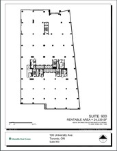 100 University Ave, Toronto, ON for lease Floor Plan- Image 1 of 1