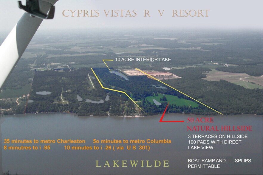 1 Eagle Ln, Elloree, SC for sale - Aerial - Image 1 of 1