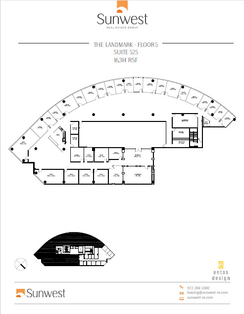 14800 Landmark Blvd, Dallas, TX for lease Floor Plan- Image 1 of 1