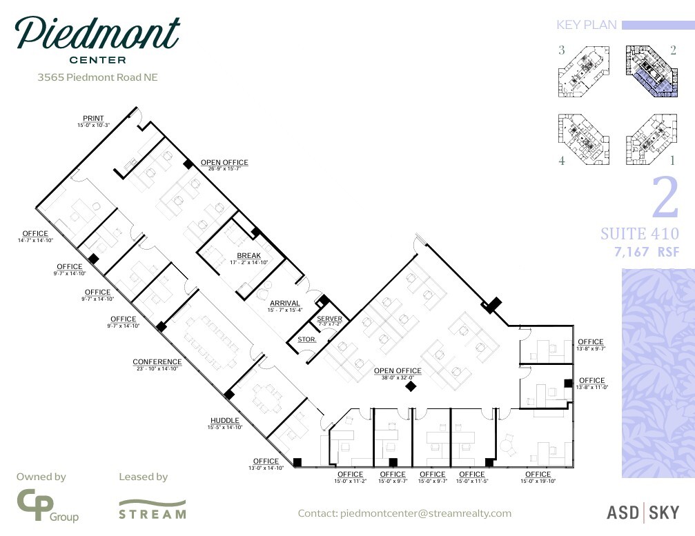 3495 Piedmont Rd NE, Atlanta, GA for lease Floor Plan- Image 1 of 1