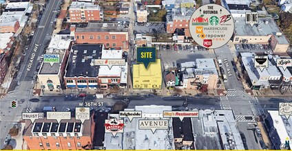 902-906 W 36th St, Baltimore, MD - Aerial map view