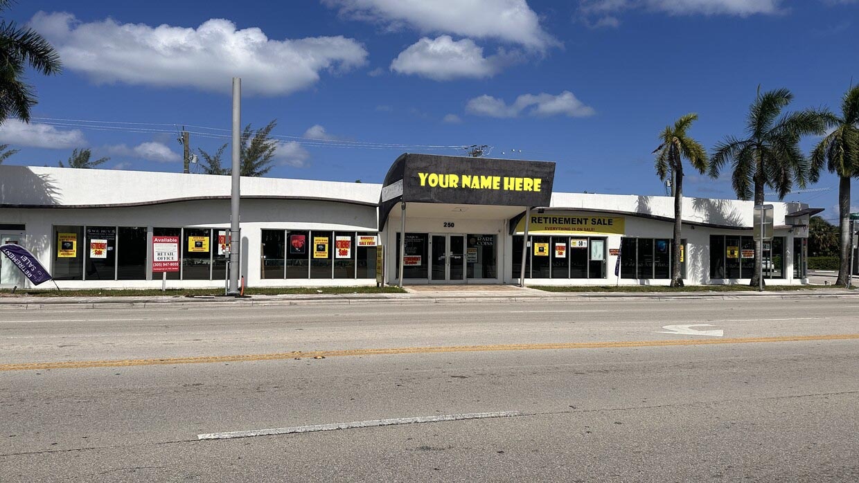 250-266 N Federal Hwy, Hallandale Beach, FL for lease Building Photo- Image 1 of 8