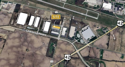 109 Innovation Ct, Delaware, OH - Aerial map view - Image1