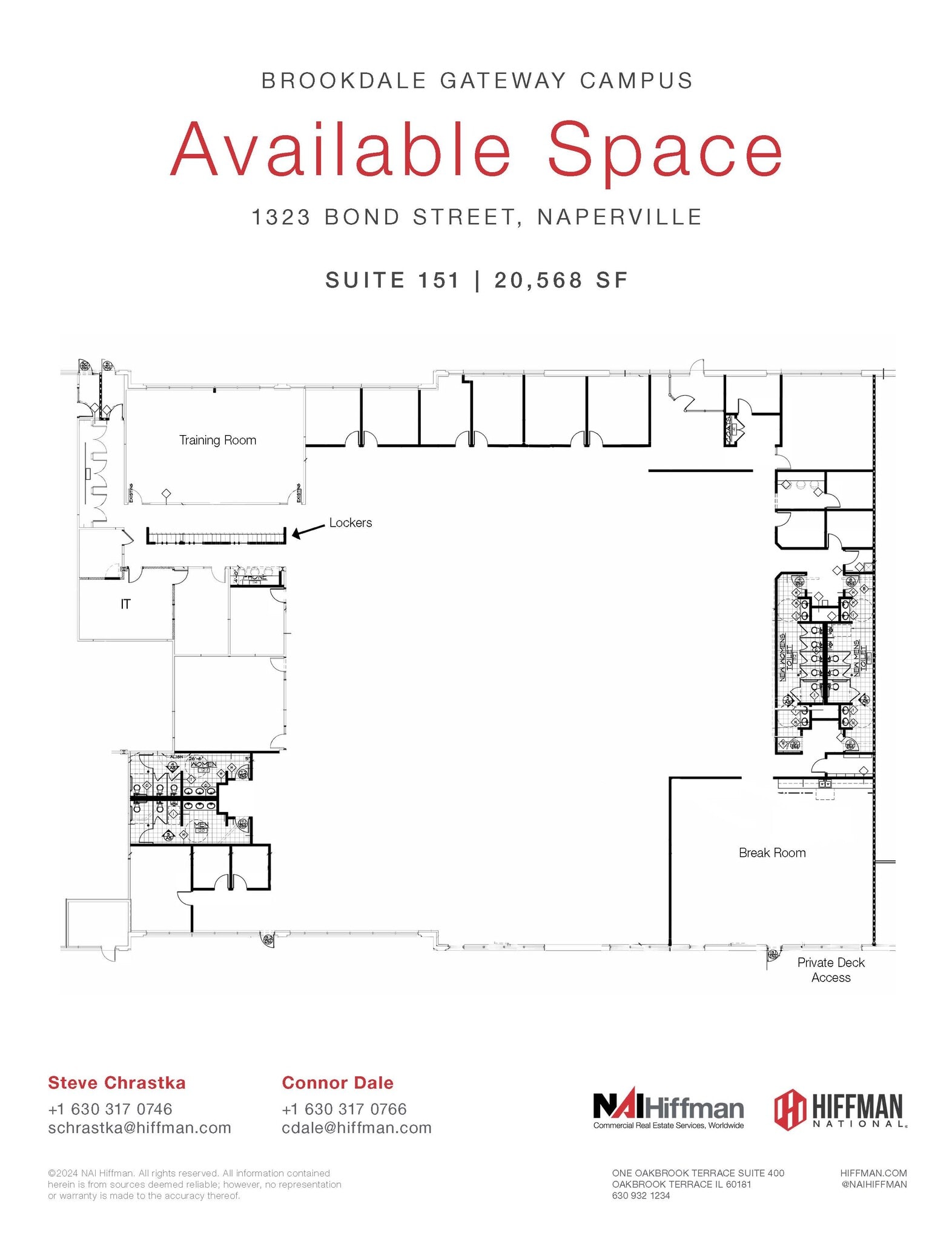 1255 Bond St, Naperville, IL for lease Floor Plan- Image 1 of 8