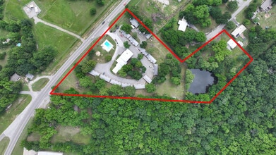 33700 S 51 Hwy, Wagoner, OK - AERIAL map view