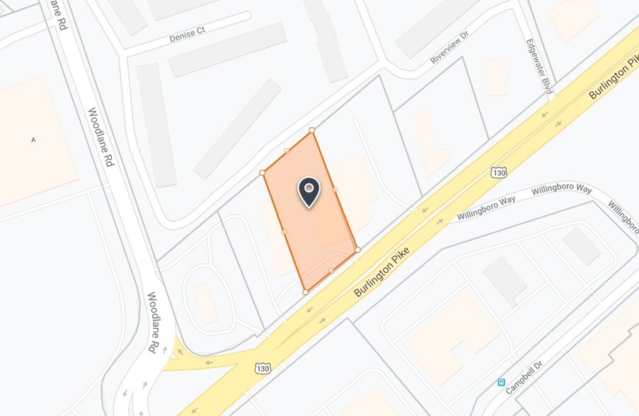 4371 Route 130, Edgewater Park, NJ for sale - Plat Map - Image 3 of 4