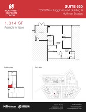 2500 W Higgins Rd, Hoffman Estates, IL for lease Floor Plan- Image 1 of 1