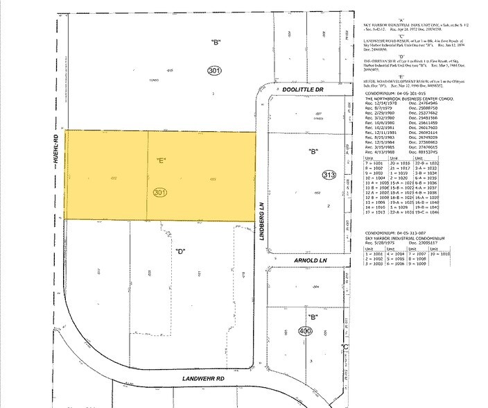 515 Huehl Rd, Northbrook, IL for lease - Plat Map - Image 2 of 5