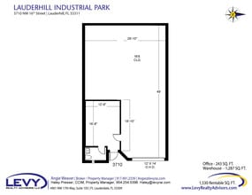 3700-3798 NW 16th St, Lauderhill, FL for lease Floor Plan- Image 2 of 2