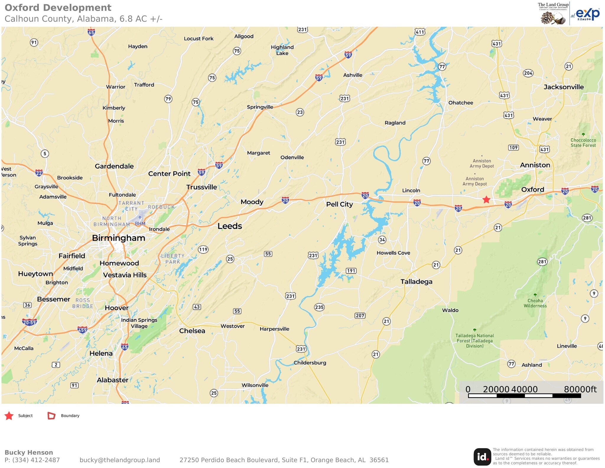 US Hwy 78, Eastaboga, AL 36260 Oxford Alabama Development Property on