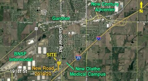 188th St & Gardner Rd, Gardner, KS for sale - Other - Image 1 of 1