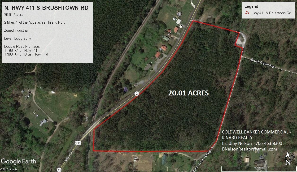 0 Highway 411, Cisco, GA 30708 20.01 A Ind. near new APPALACHIAN