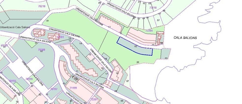Land in Tossa de Mar, Gerona for sale - Site Plan - Image 2 of 2