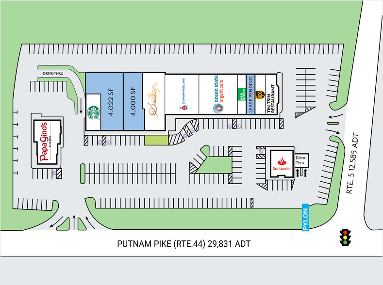 400 Putnam Pike, Smithfield, RI for lease - Site Plan - Image 2 of 12