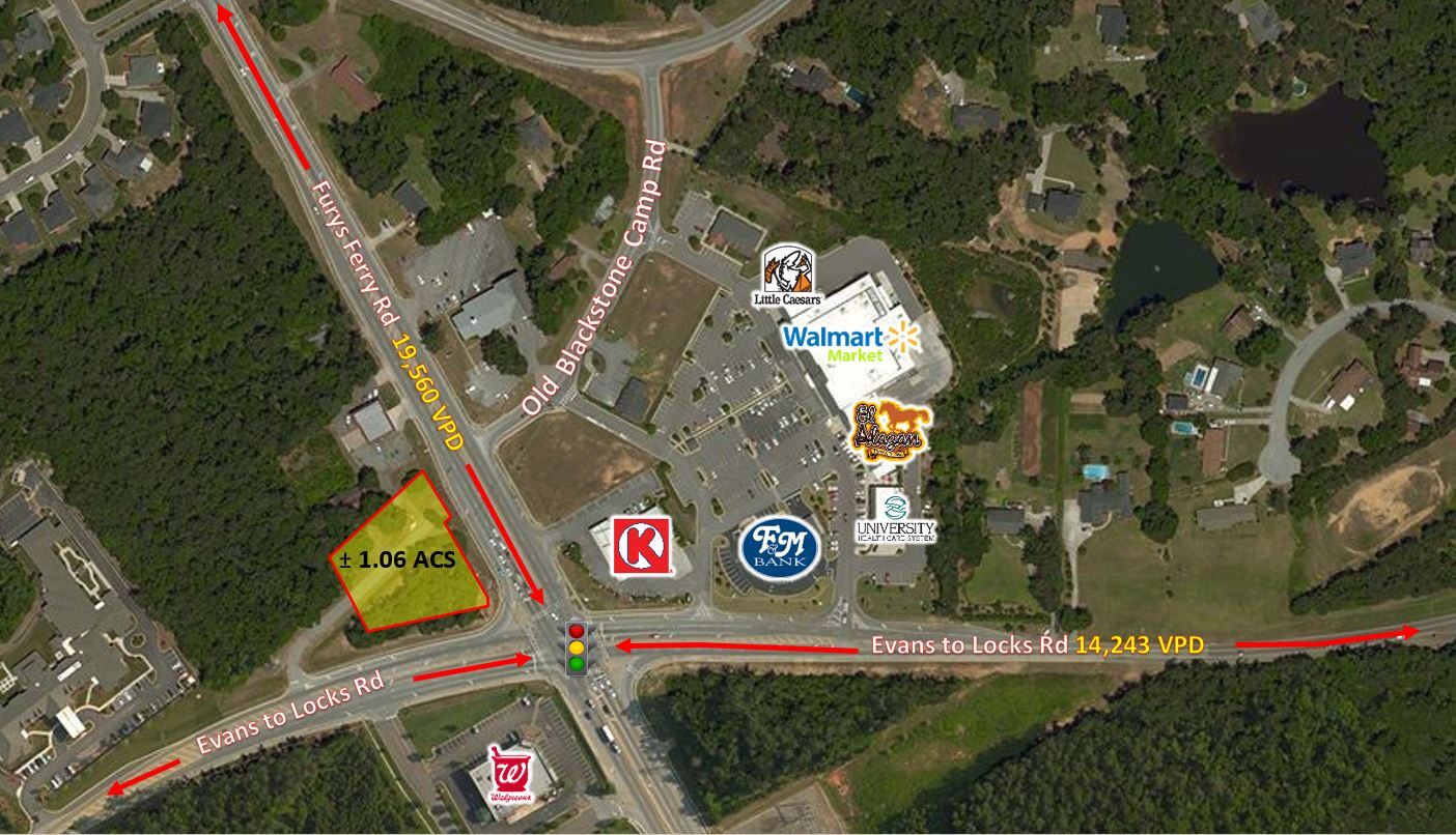 Furys Ferry Rd, Martinez, GA 30907