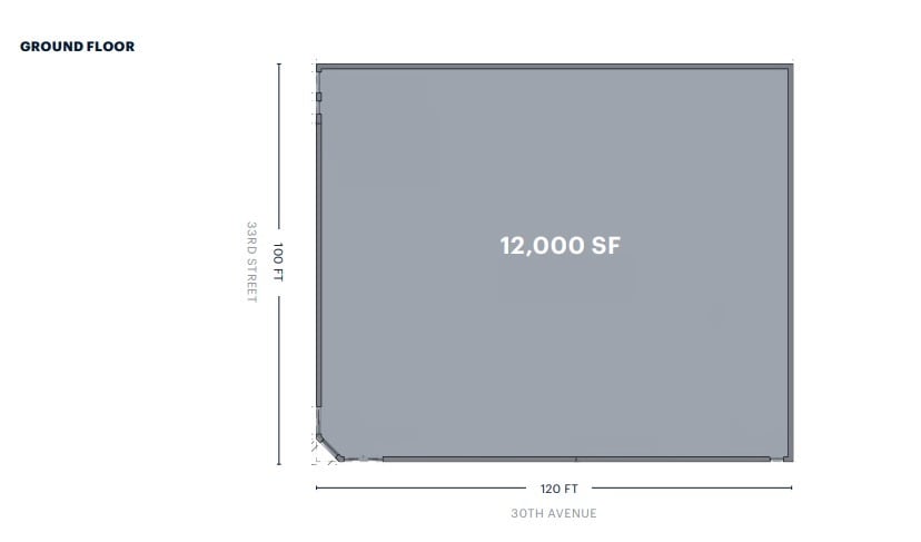 3301 30th Ave, Long Island City, NY for lease Floor Plan- Image 1 of 1