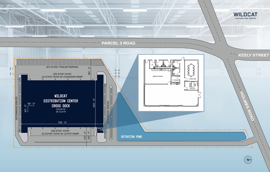 222 Holmes Rd, Houston, TX for lease - Site Plan - Image 2 of 3