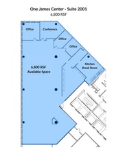 901 E Cary St, Richmond, VA for lease Floor Plan- Image 2 of 12
